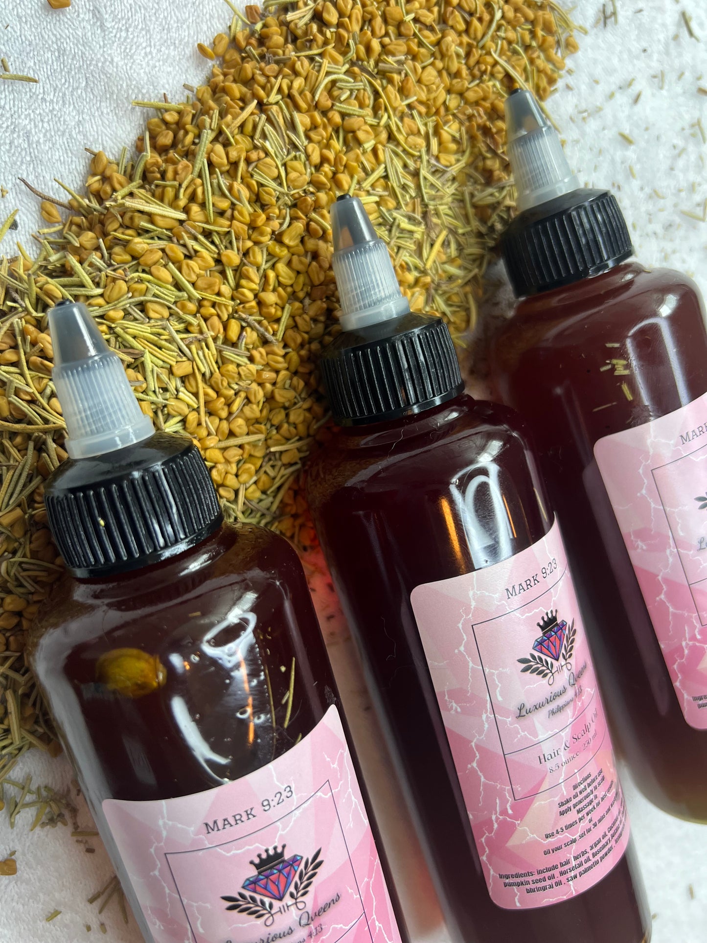Extra strength hair oil🌱